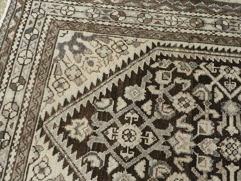 Vintage Persian Malayer Runner, No.21375 - Gsblank