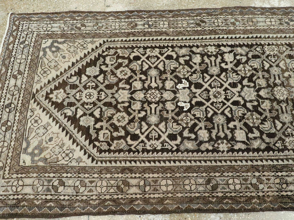 Vintage Persian Malayer Runner, No.21375 - Gsblank