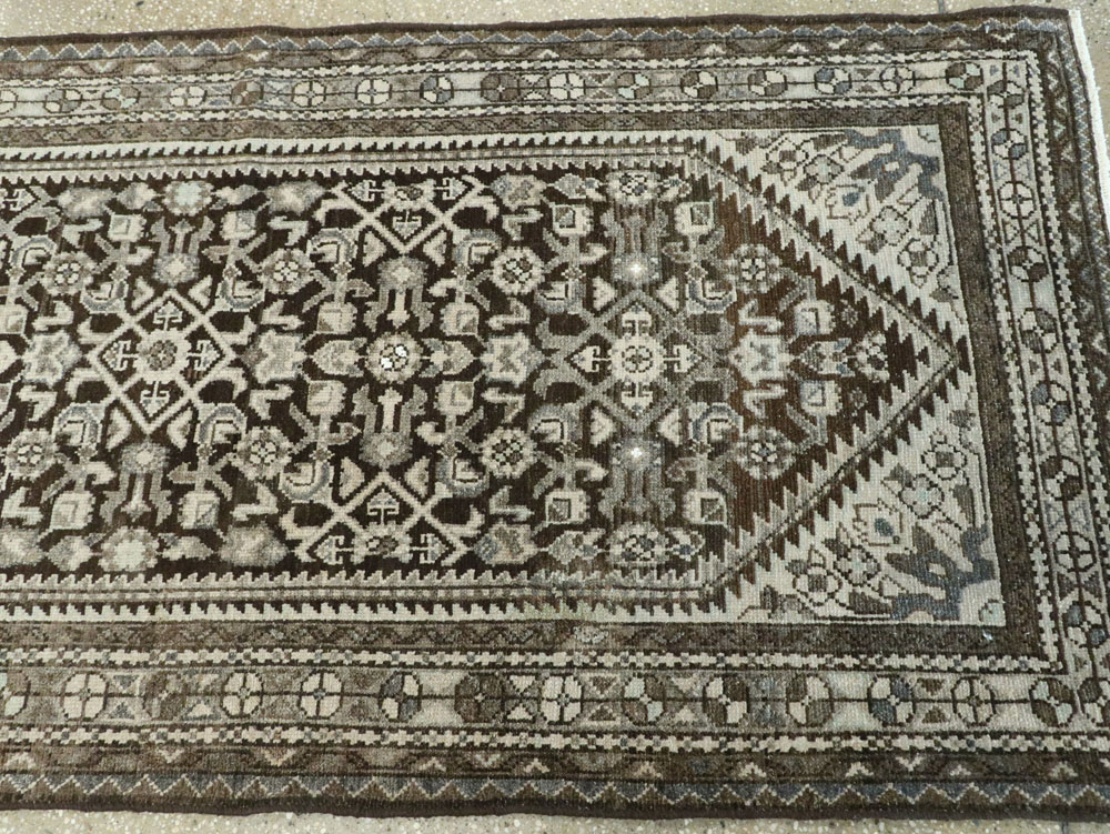 Vintage Persian Malayer Runner, No.21375 - Gsblank