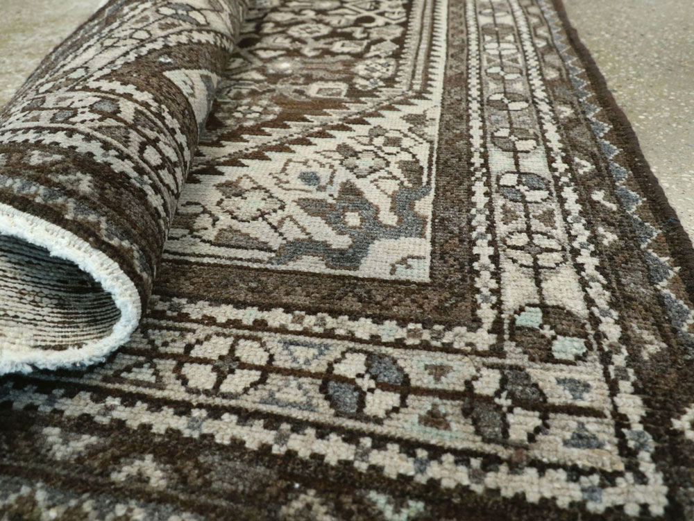 Vintage Persian Malayer Runner, No.21375 - Gsblank