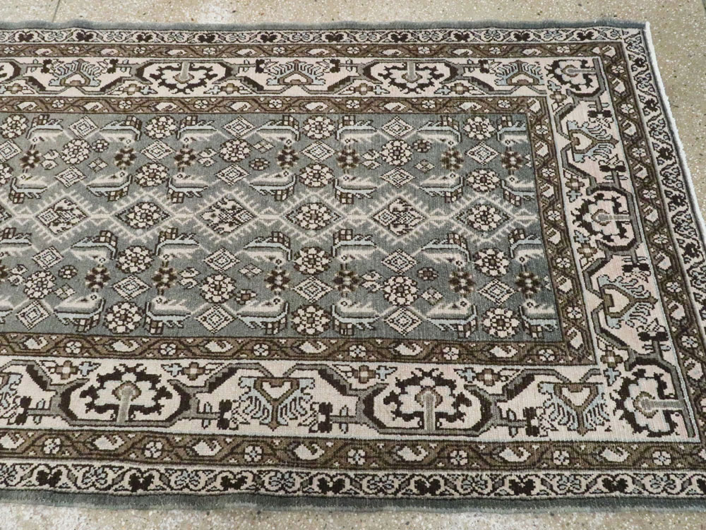 Vintage Persian Malayer Runner (Pair: 2 of 2), No.21378 - Gsblank