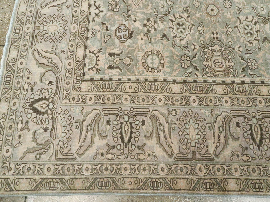 Vintage Persian Malayer Room Size Carpet, No.21382 - Gsblank