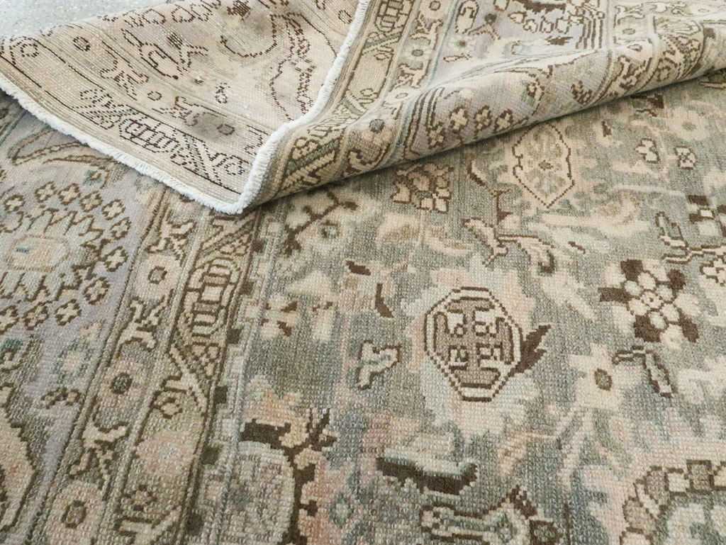 Vintage Persian Malayer Room Size Carpet, No.21382 - Gsblank