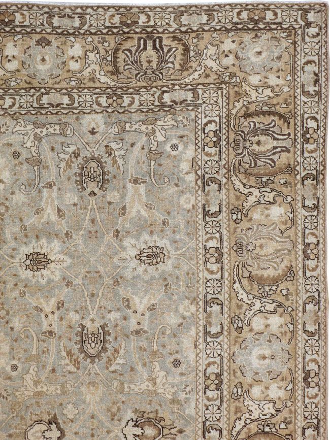 Antique Persian Tabriz Carpet, No.21386 - Gsblank