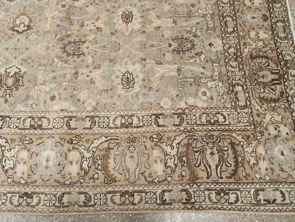 Antique Persian Tabriz Carpet, No.21386 - Gsblank