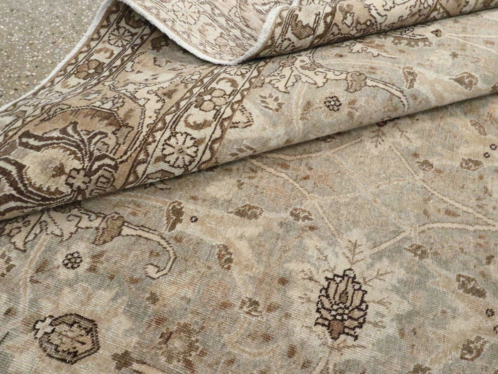 Antique Persian Tabriz Carpet, No.21386 - Gsblank