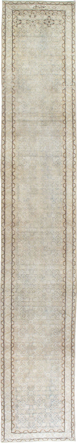 Vintage Persian Tabriz Runner, No.21389 - Gsblank