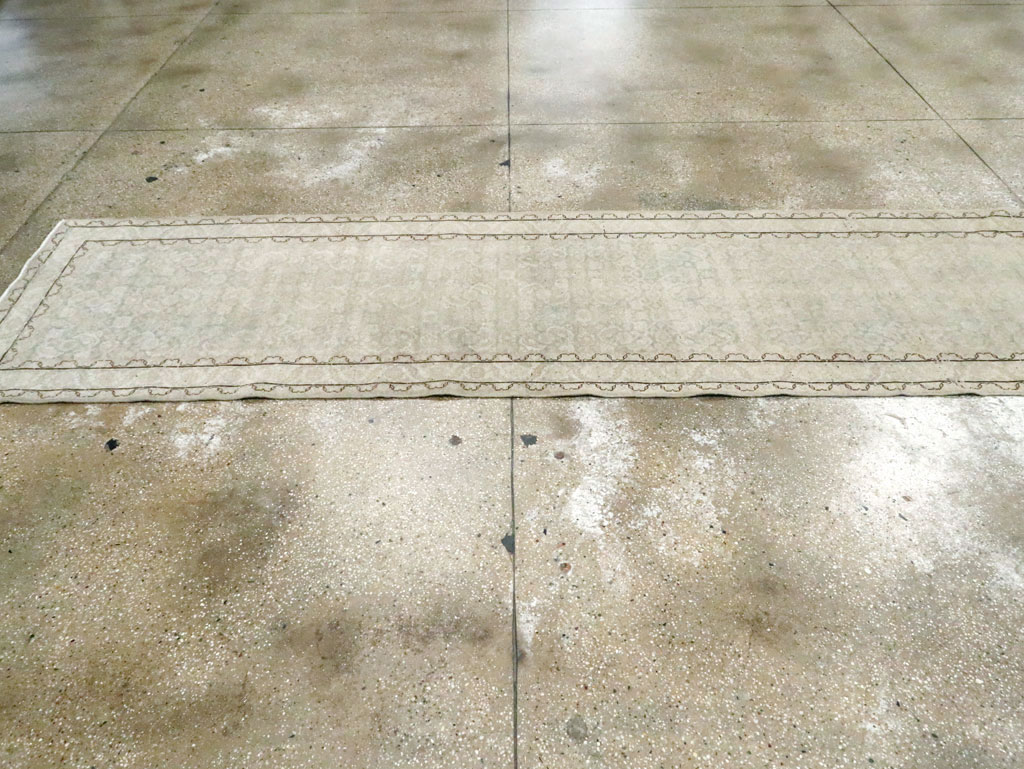 Vintage Persian Tabriz Runner, No.21389 - Gsblank