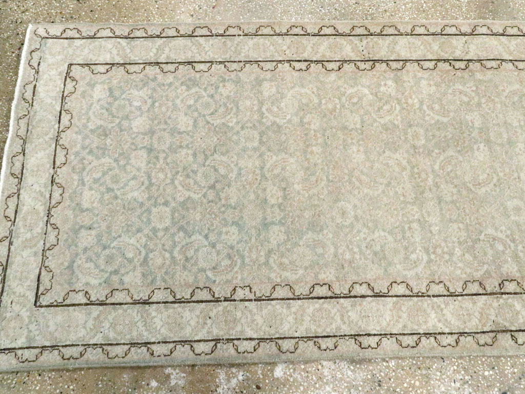 Vintage Persian Tabriz Runner, No.21389 - Gsblank