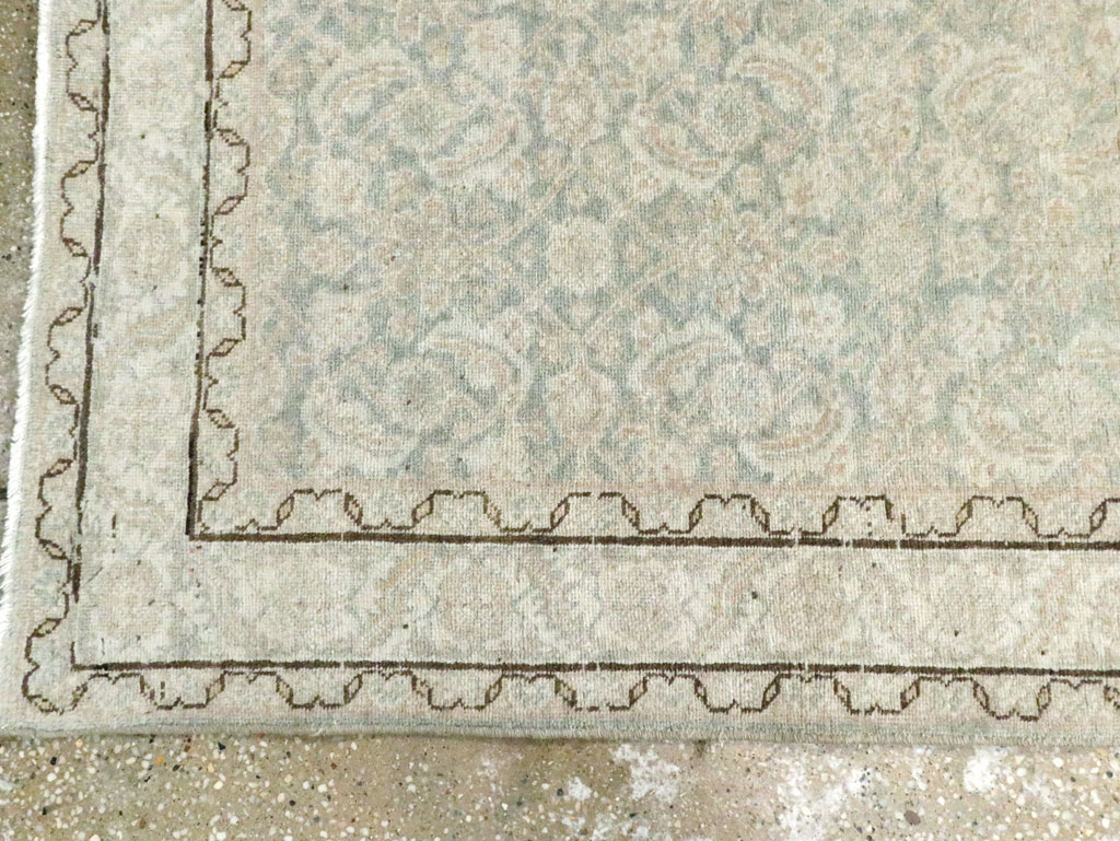 Vintage Persian Tabriz Runner, No.21389 - Gsblank