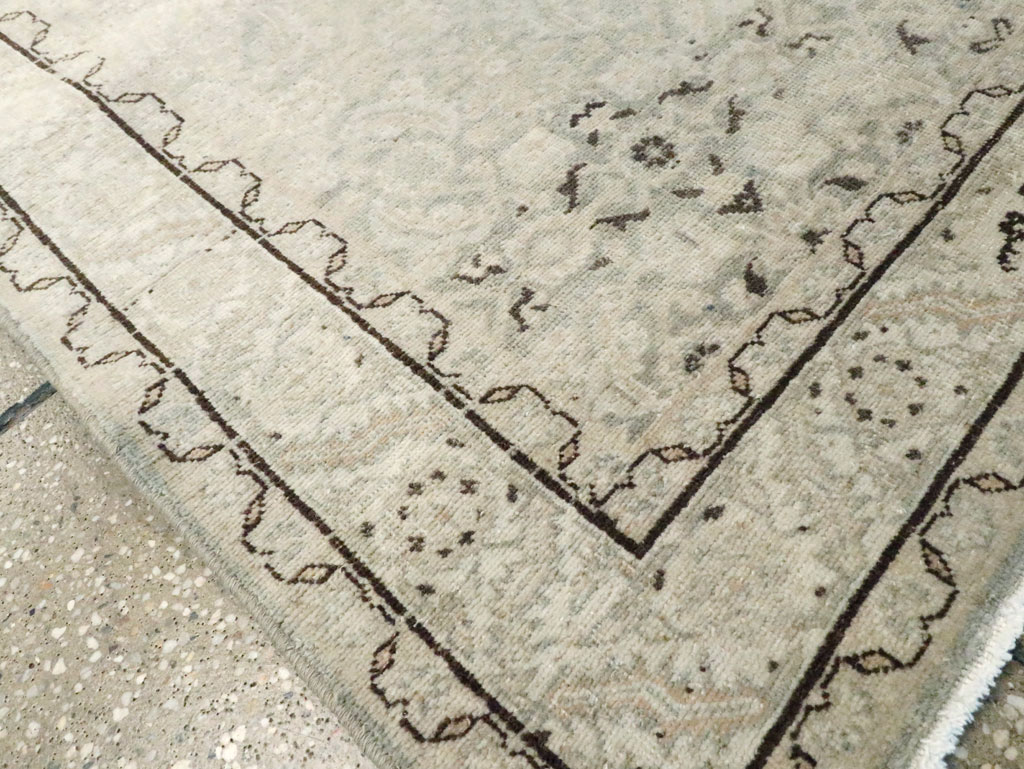 Vintage Persian Tabriz Runner, No.21389 - Gsblank