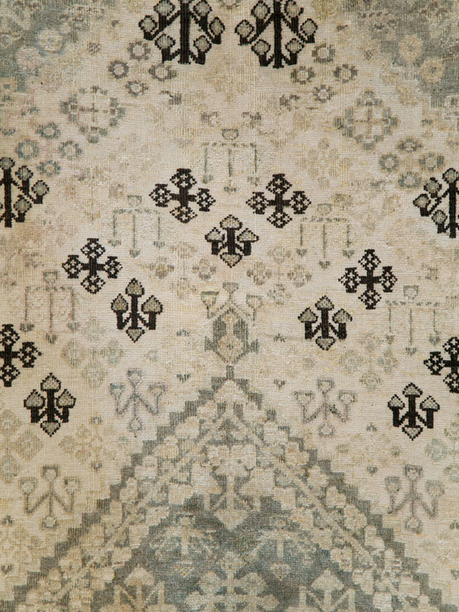 Vintage Persian Joshegan Carpet, No.21392 - Gsblank