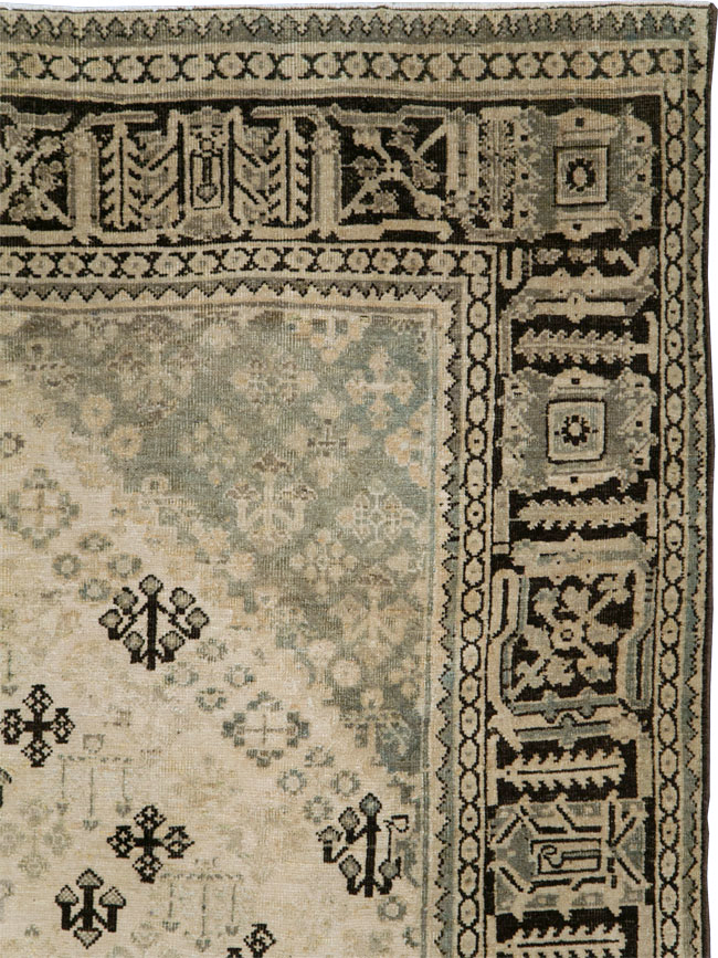 Vintage Persian Joshegan Carpet, No.21392 - Gsblank