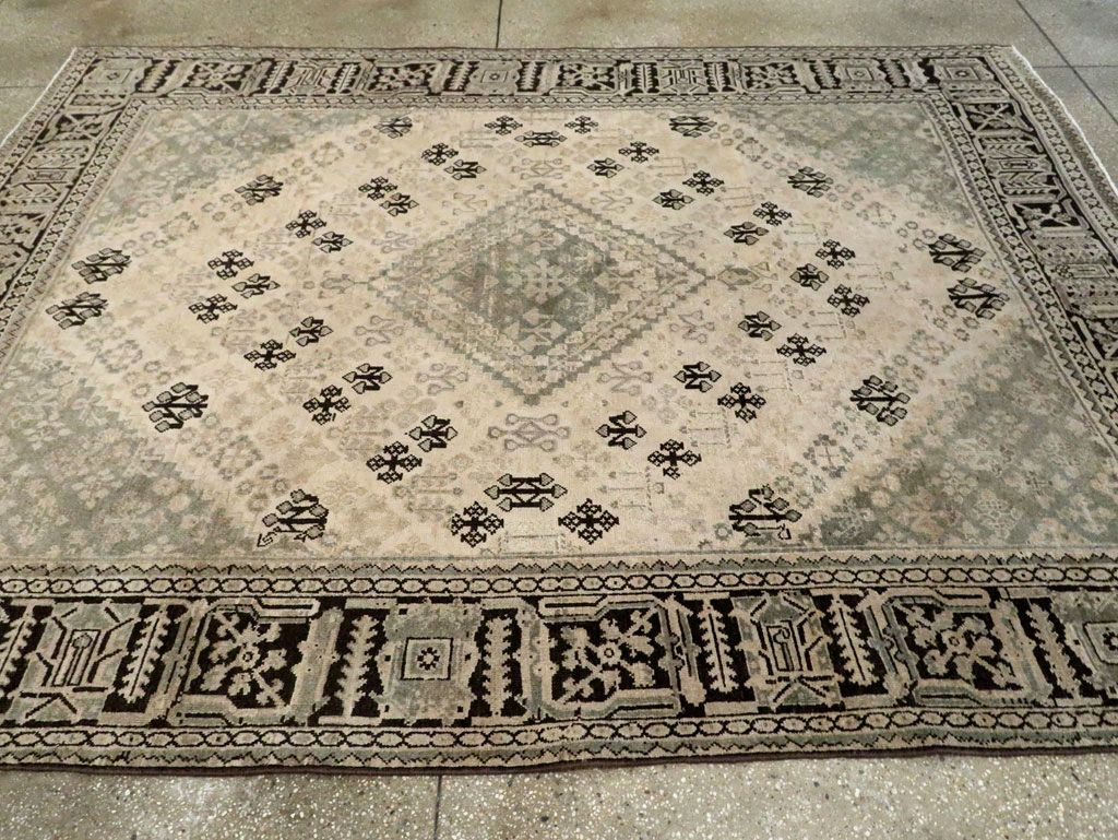 Vintage Persian Joshegan Carpet, No.21392 - Gsblank