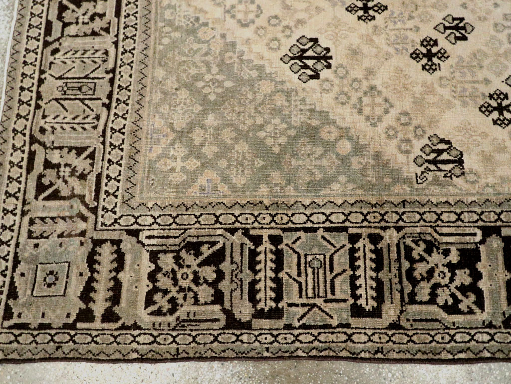 Vintage Persian Joshegan Carpet, No.21392 - Gsblank