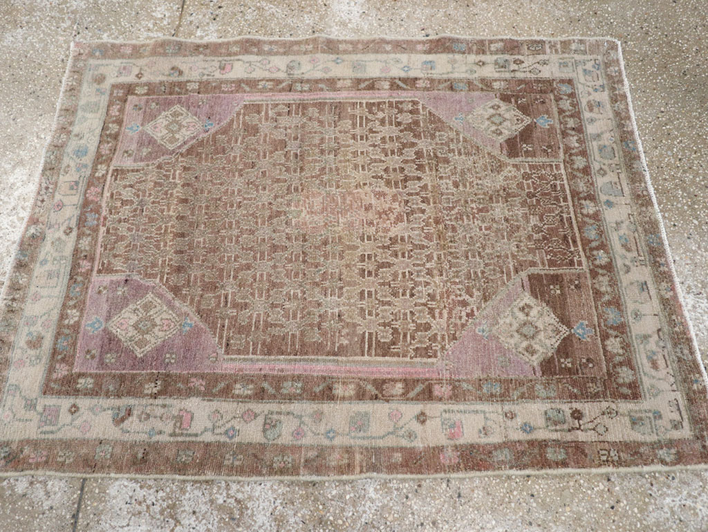 Vintage Persian Malayer Rug, No.21396 - Gsblank