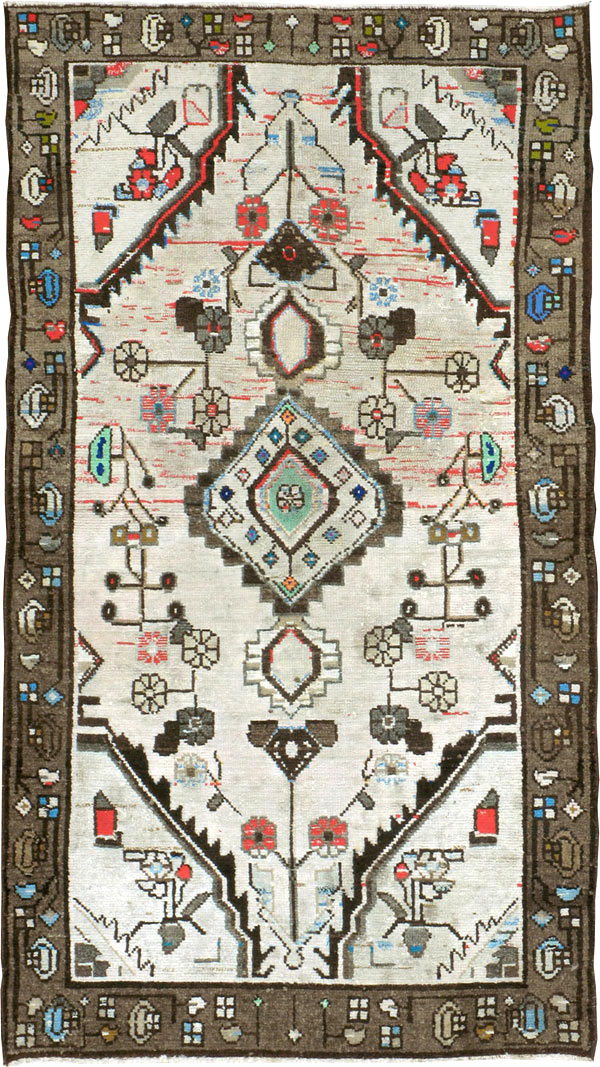 Vintage Persian Malayer Rug, No.21397 - Gsblank