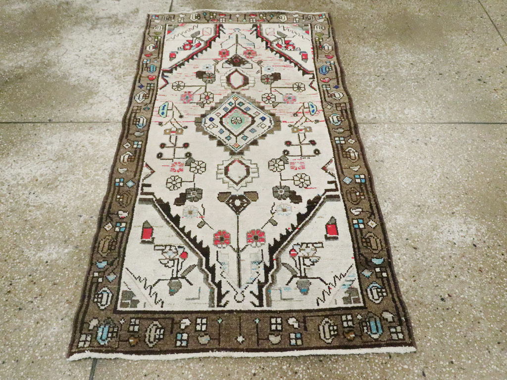 Vintage Persian Malayer Rug, No.21397 - Gsblank