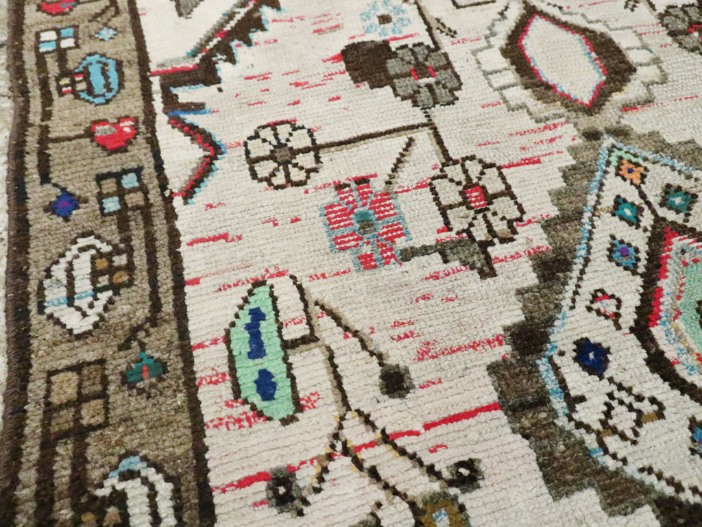 Vintage Persian Malayer Rug, No.21397 - Gsblank