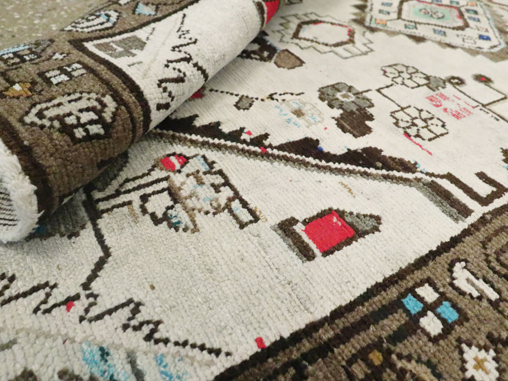 Vintage Persian Malayer Rug, No.21397 - Gsblank