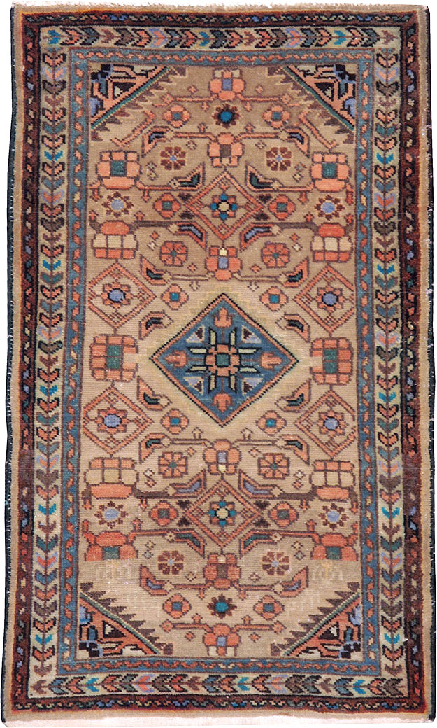 Vintage Persian Malayer Rug, No.21403 - Gsblank