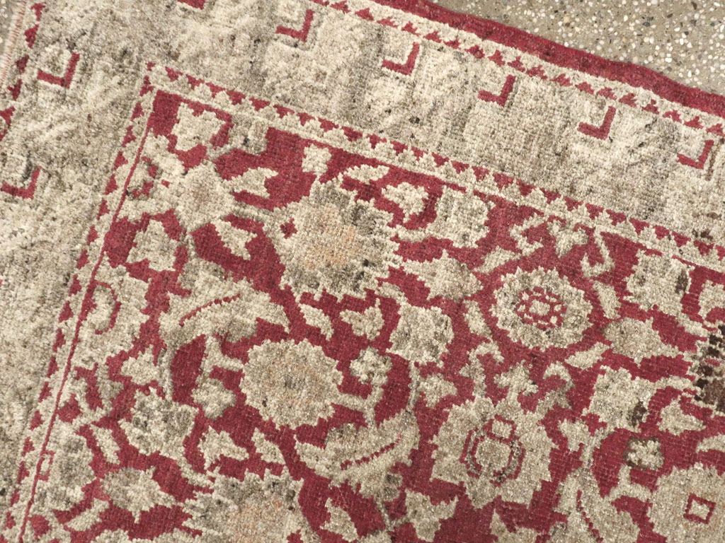 Antique Turkish Ghiordes Rug, No.21409 - Gsblank