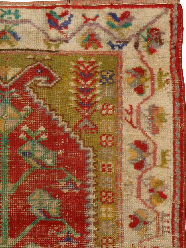 Antique Turkish Oushak Rug, No.21412 - Gsblank