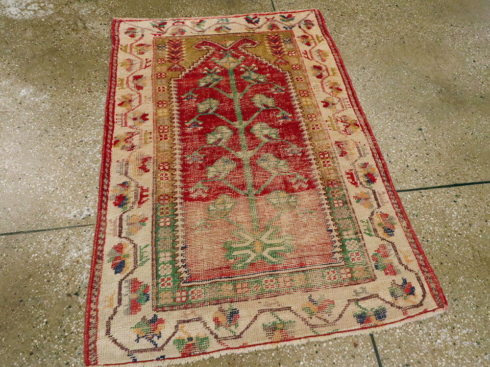 Antique Turkish Oushak Rug, No.21412 - Gsblank