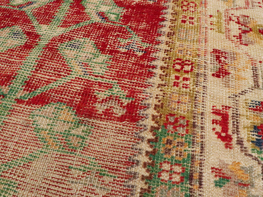 Antique Turkish Oushak Rug, No.21412 - Gsblank