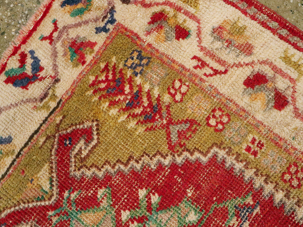 Antique Turkish Oushak Rug, No.21412 - Gsblank