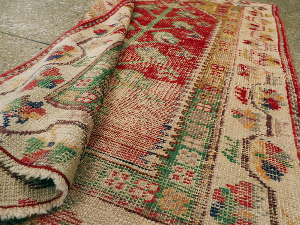 Antique Turkish Oushak Rug, No.21412 - Gsblank