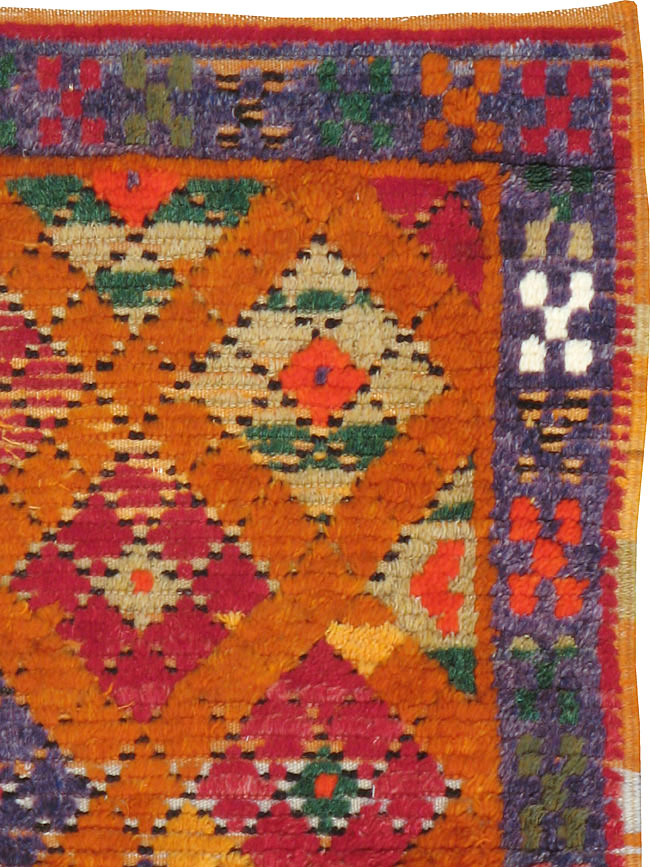 Vintage Turkish Tulu Rug, No.21417 - Gsblank