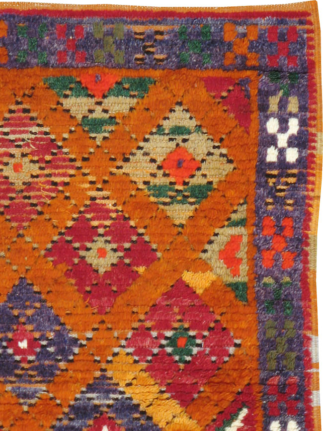 Vintage Turkish Tulu Rug, No.21417 - Gsblank