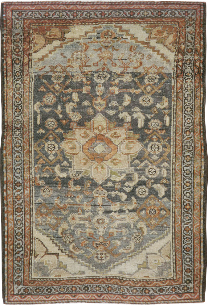 Vintage Persian Malayer Rug, No.21418 - Gsblank