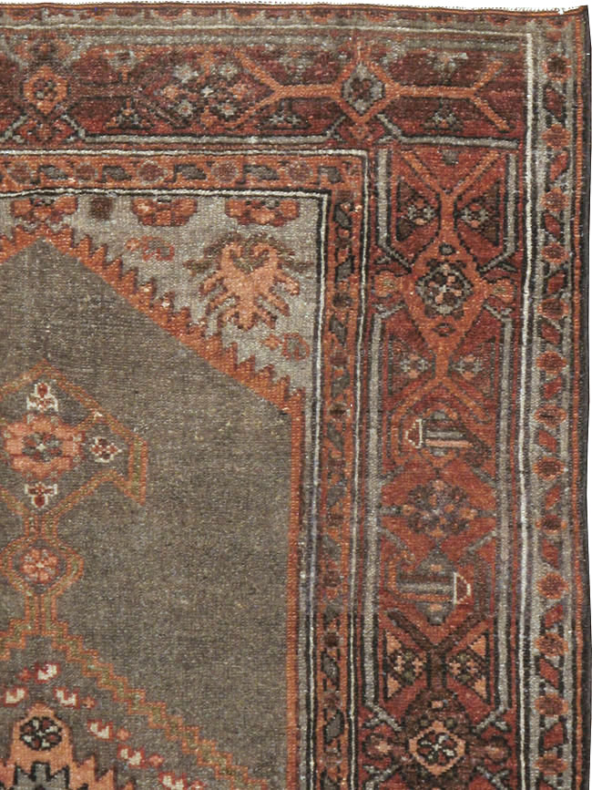 Antique Persian Kurdish Rug, No.21419 - Gsblank