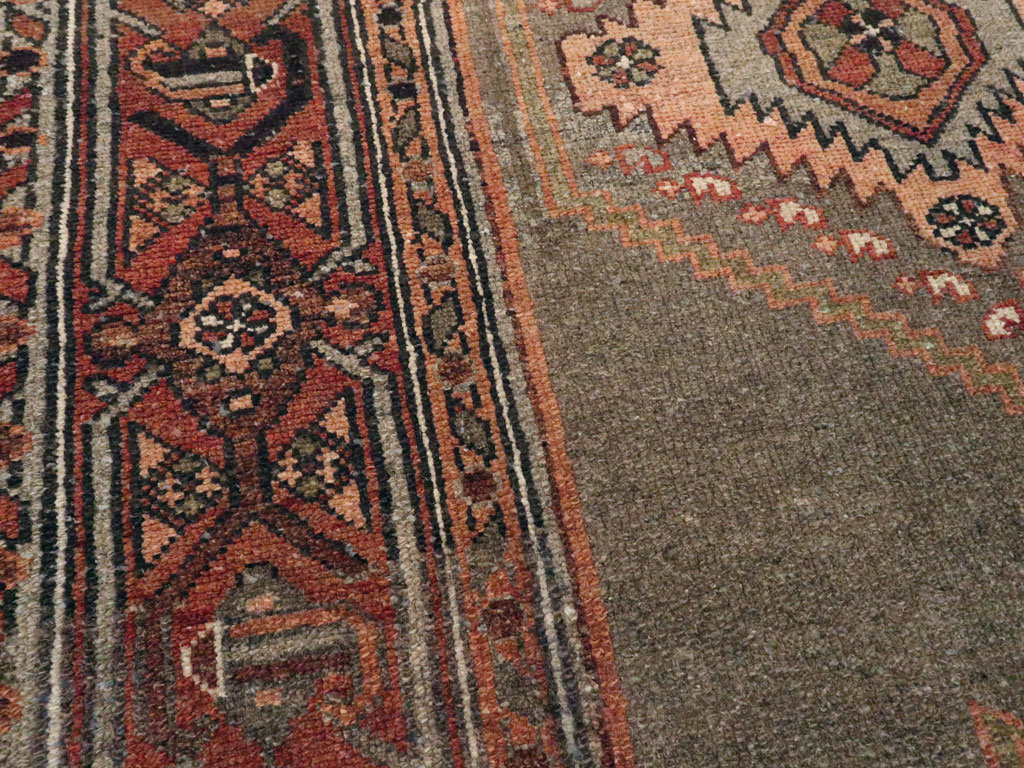 Antique Persian Kurdish Rug, No.21419 - Gsblank