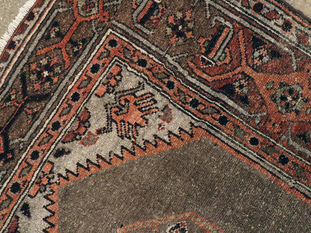 Antique Persian Kurdish Rug, No.21419 - Gsblank