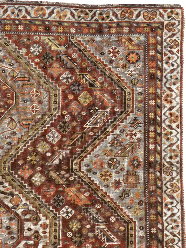 Antique Afshar Rug, No.21420 - Gsblank
