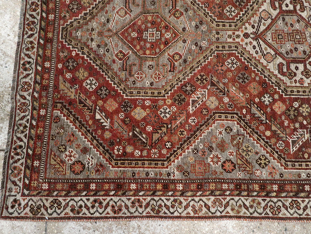 Antique Afshar Rug, No.21420 - Gsblank