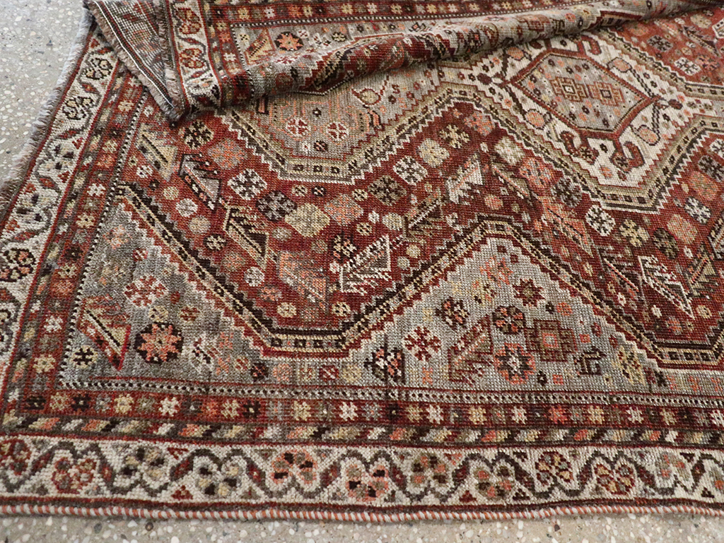 Antique Afshar Rug, No.21420 - Gsblank