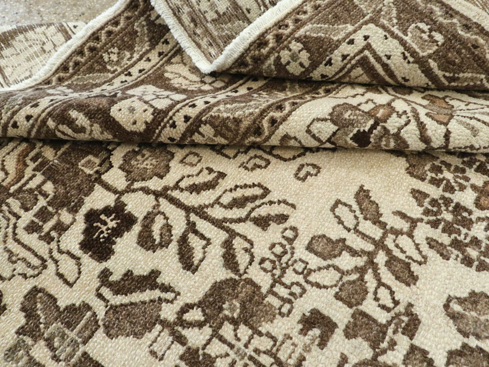 Vintage Persian Hamadan Square Rug, No.21432 - Gsblank