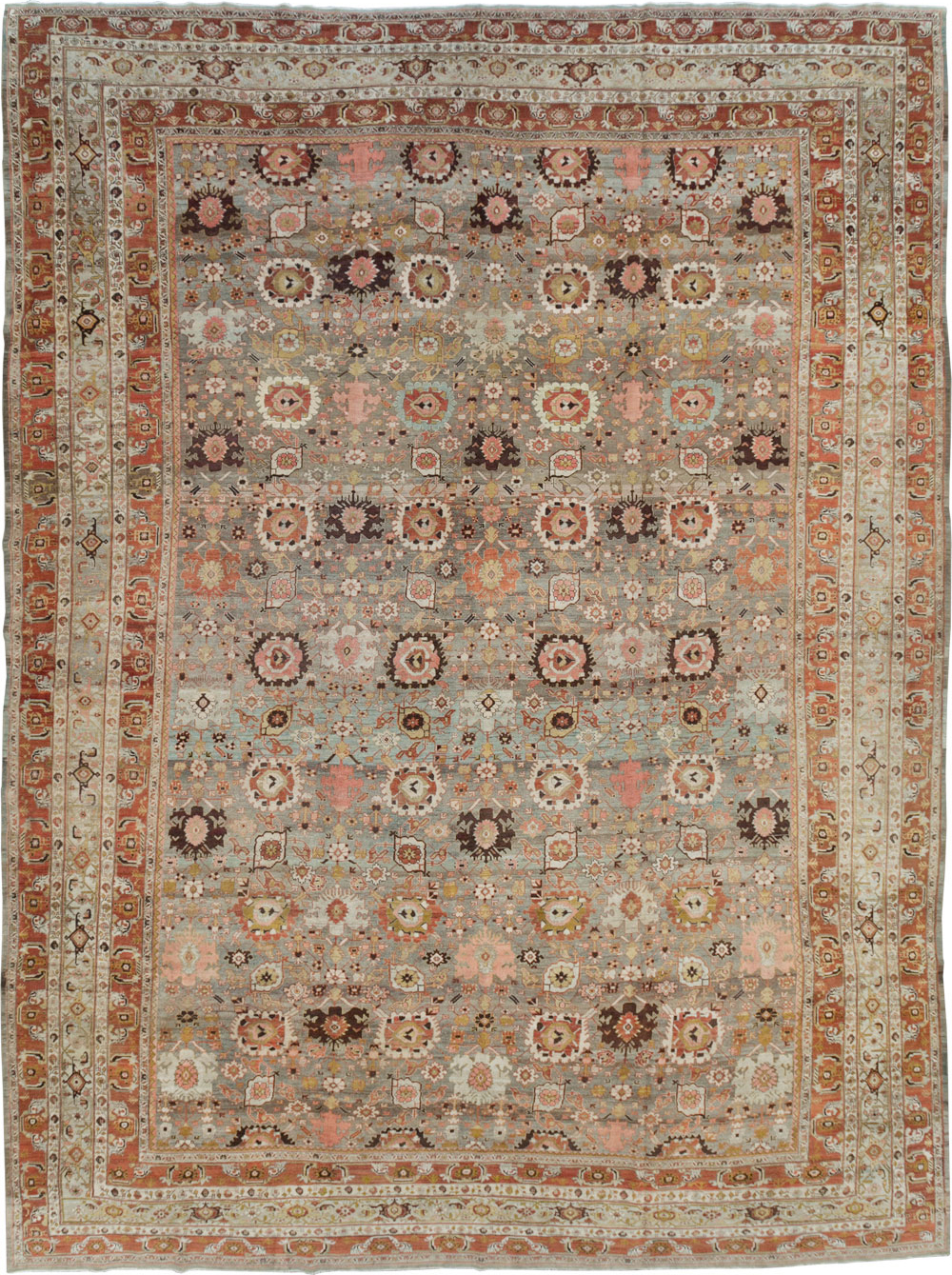 Antique Persian Bidjar Carpet, No.21437 - Gsblank