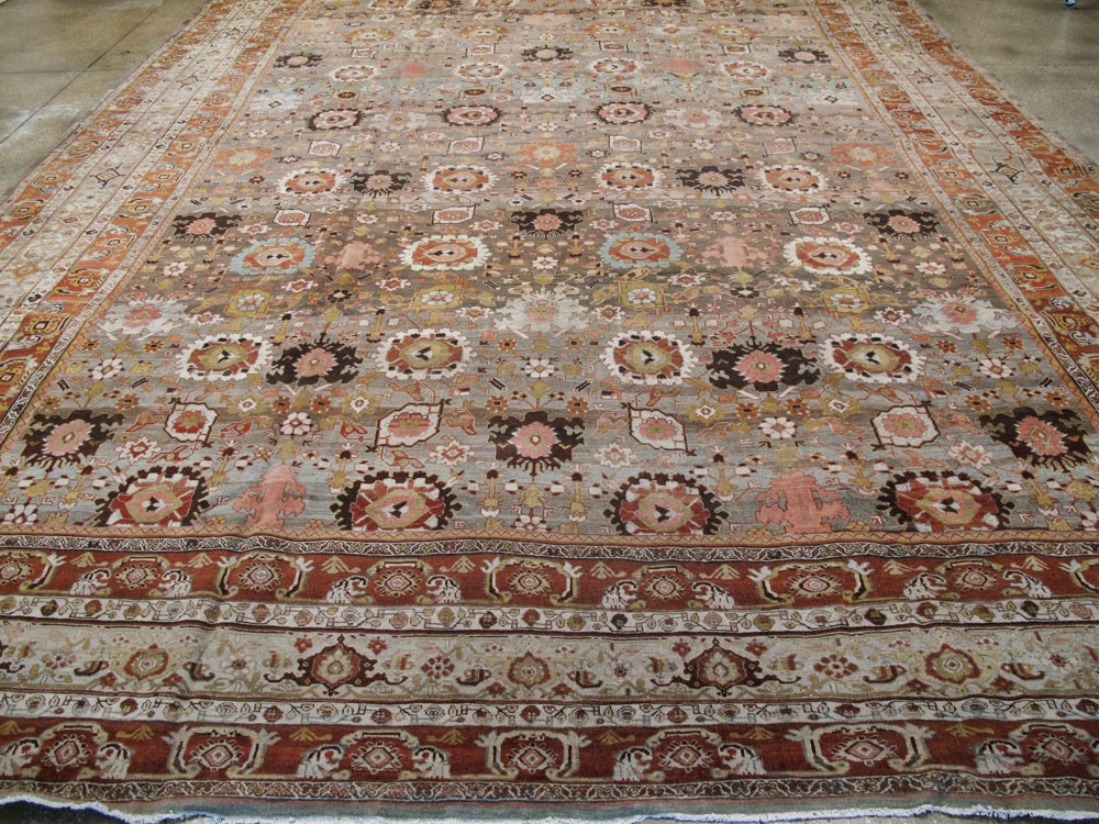 Antique Persian Bidjar Carpet, No.21437 - Gsblank