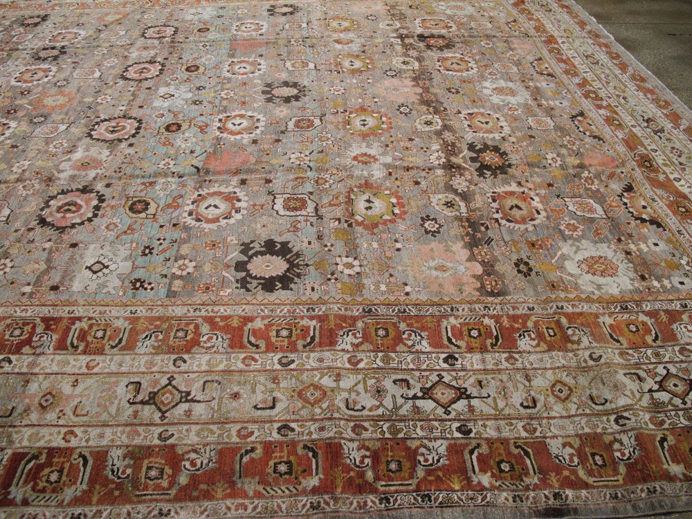 Antique Persian Bidjar Carpet, No.21437 - Gsblank