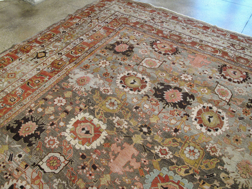 Antique Persian Bidjar Carpet, No.21437 - Gsblank