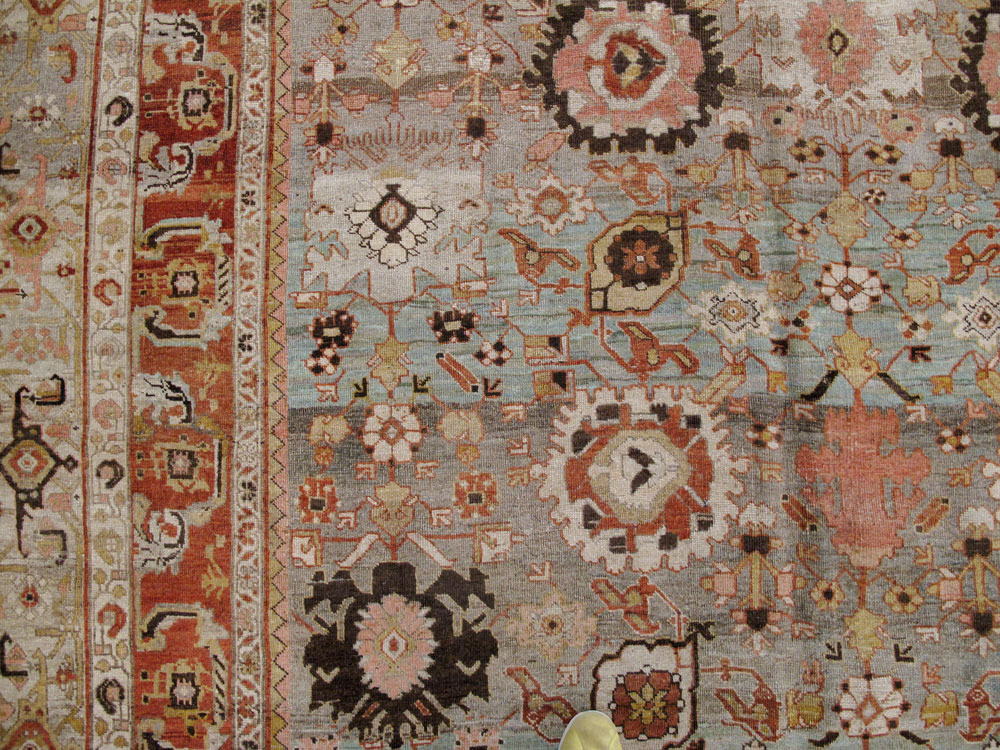 Antique Persian Bidjar Carpet, No.21437 - Gsblank