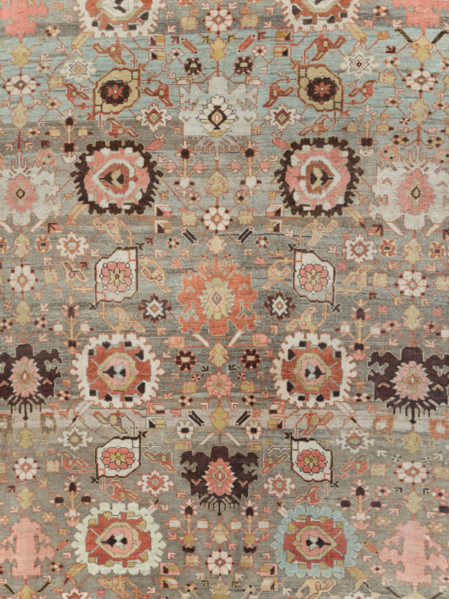 Antique Persian Bidjar Carpet, No.21437 - Gsblank