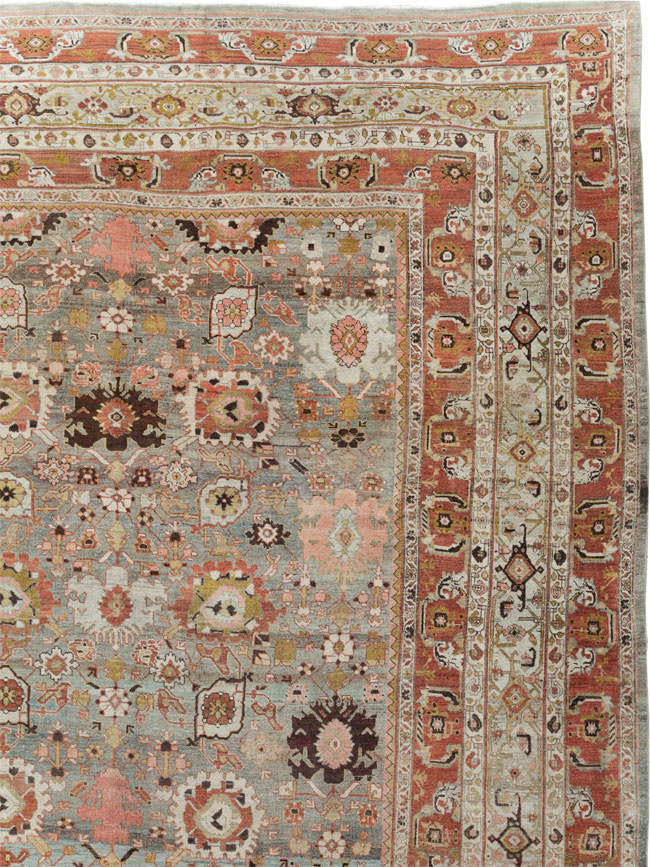 Antique Persian Bidjar Carpet, No.21437 - Gsblank