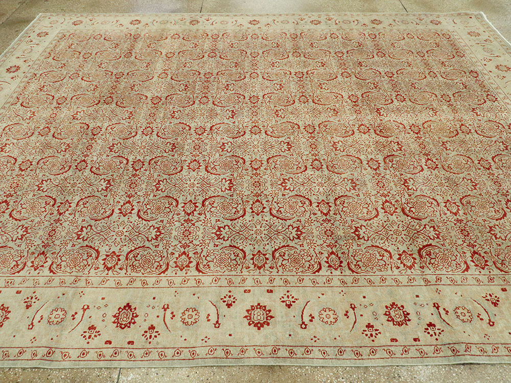 Antique Tabriz Carpet, No.21441 - Gsblank