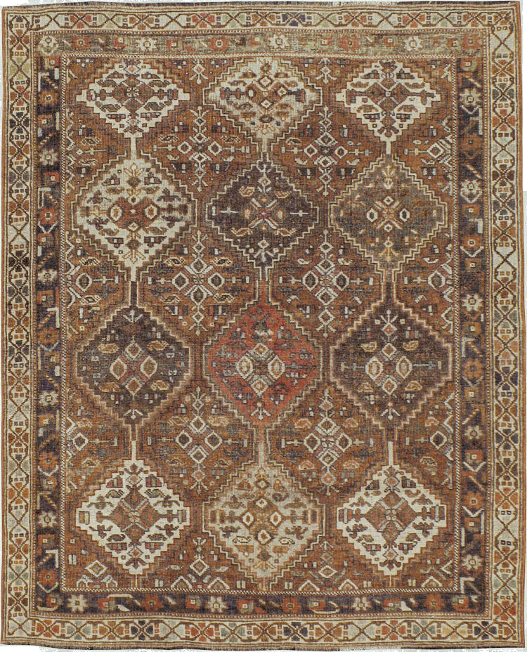 Antique Afshar Rug, No.21443 - Gsblank